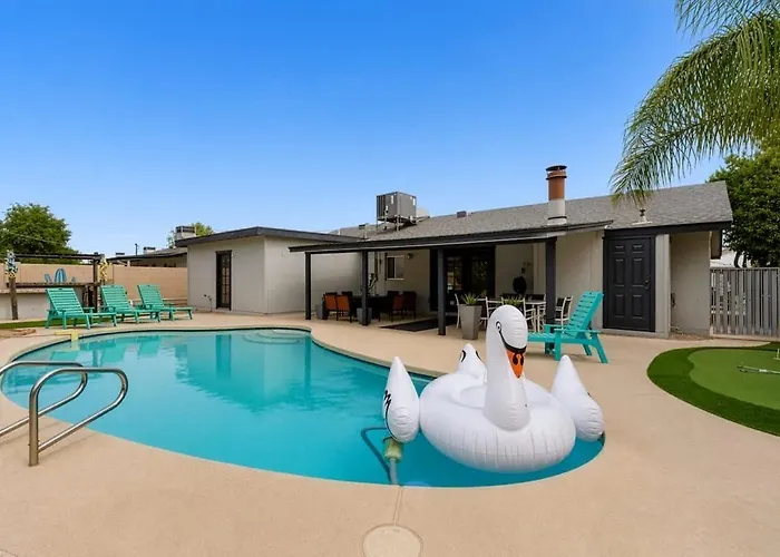 Dom wakacyjny Sunrise-sparkling Pool-bbq Grill-mins To Old Town Scottsdale